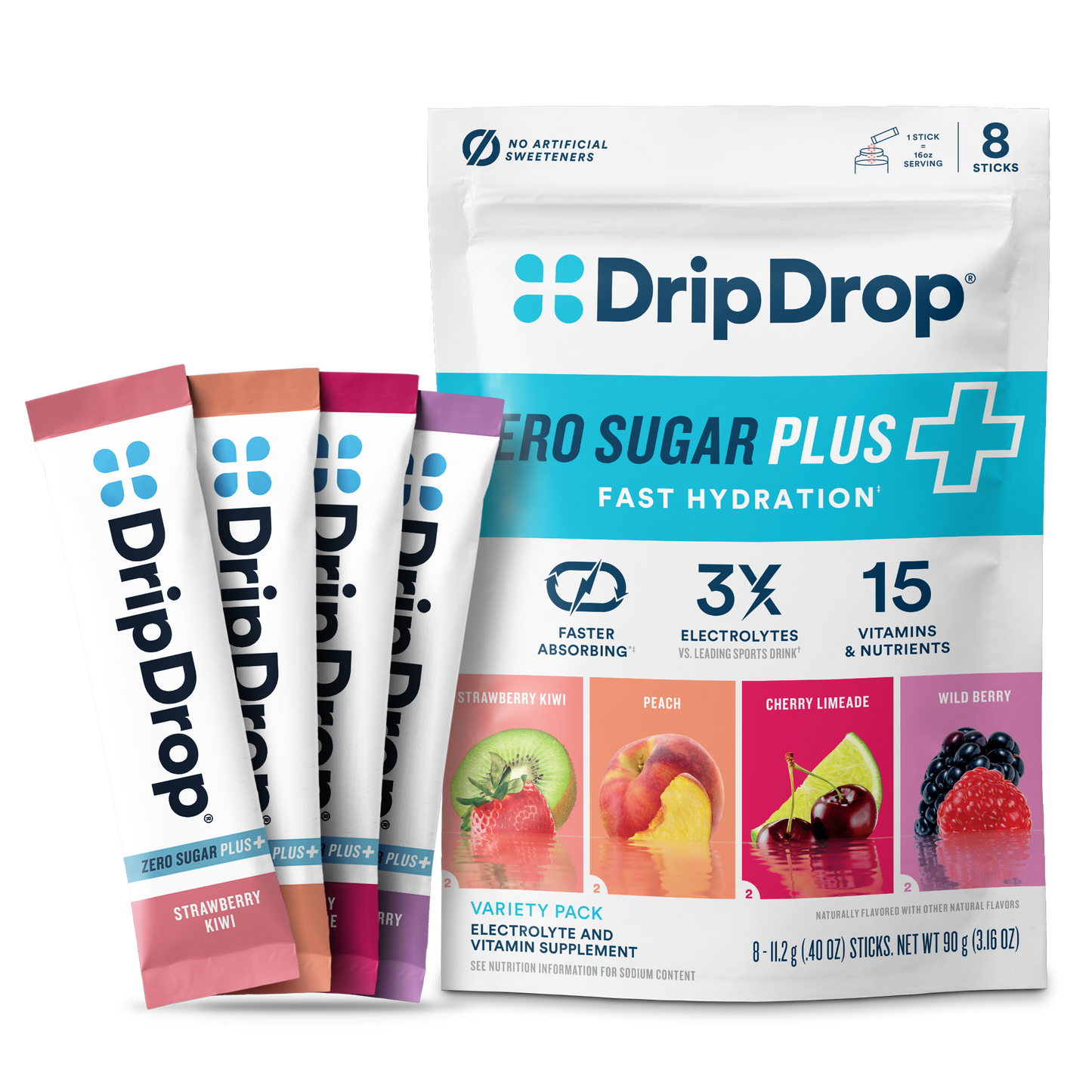 dripdrop-zero-sugar-plus-strawberry-kiwi-peach-cherry-limeade-wild-berry-16-oz-sticks-8-count-j3 Pouch_8ct_Front16ozSticks_VSPlus_Variety_B.png