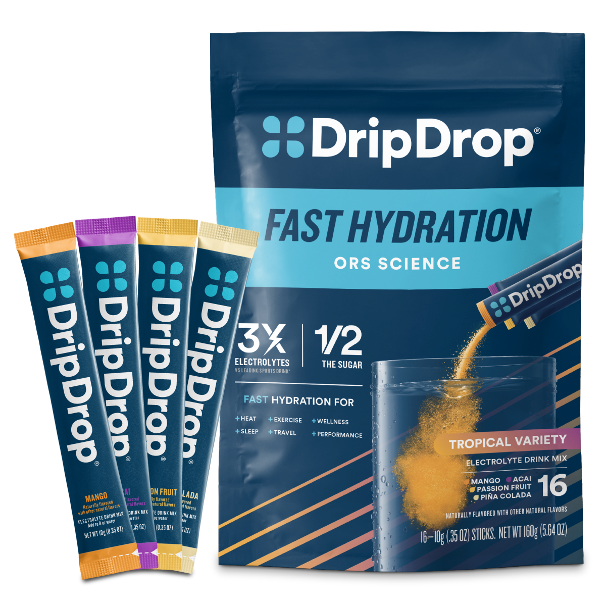 dripdrop-tropical-variety-pack-electrolyte-powder-8-oz-sticks-16-count-k6 Tropical_Variety_-_16ct_-_Transparent.png