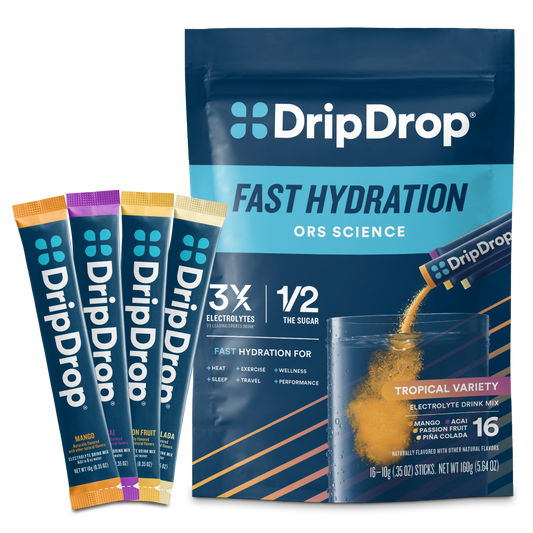 dripdrop-tropical-variety-pack-electrolyte-powder-8-oz-sticks-16-count-k6 Tropical_Variety_-_16ct_-_Transparent.png